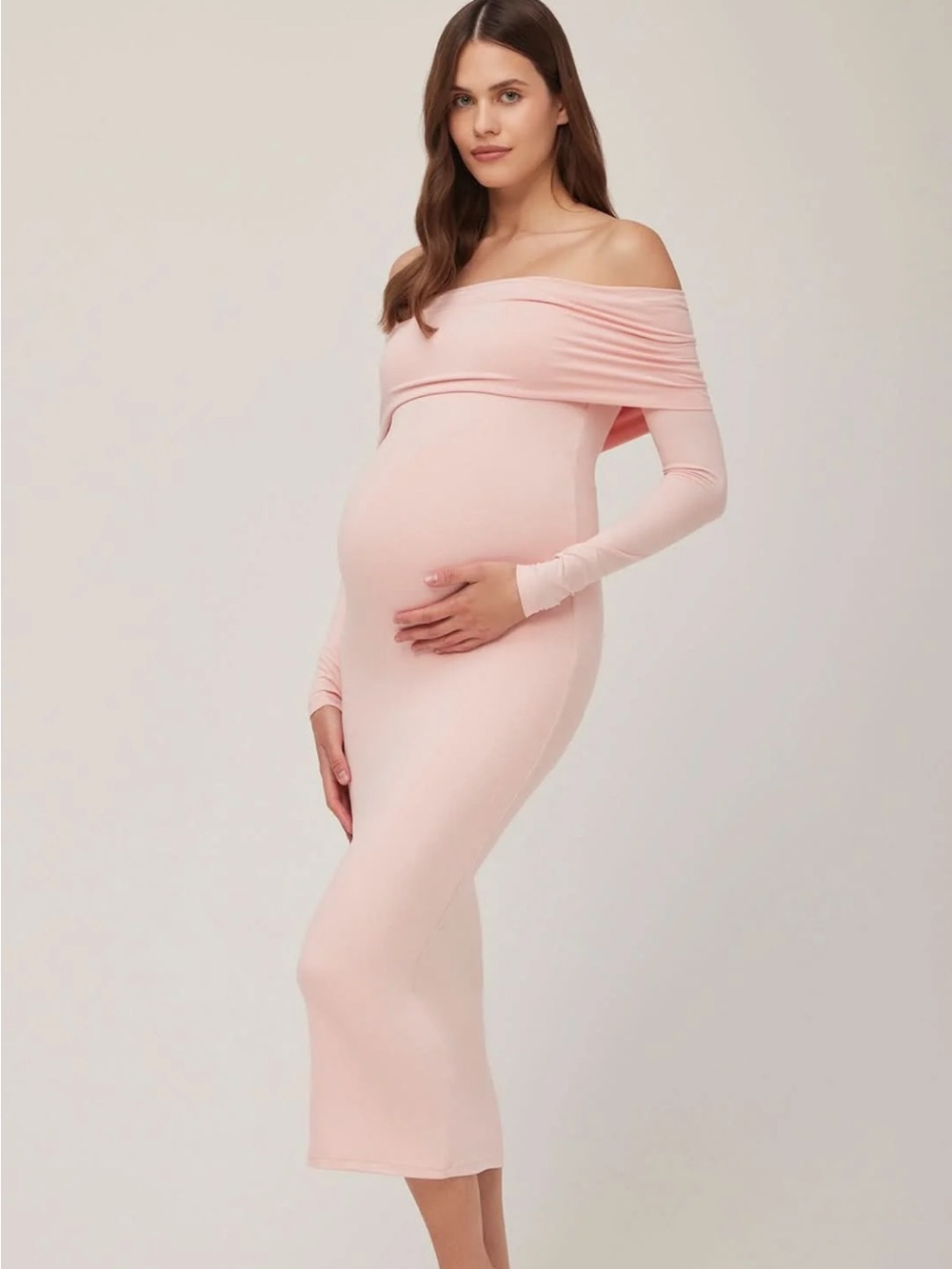 Bumpsuit Alison dress in Dusty Pink